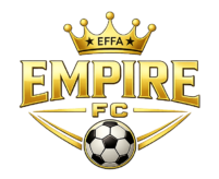 New logo Empire with soccer ball